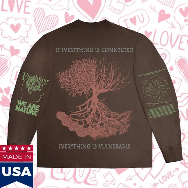 Official Chnge Clothing Store Chnge We Are Nature L/S Tee (Mocha)