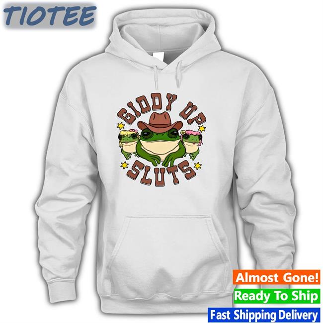 Giddy Up Sluts T Shirt Shirts That Go Hard Spencers Online Merch