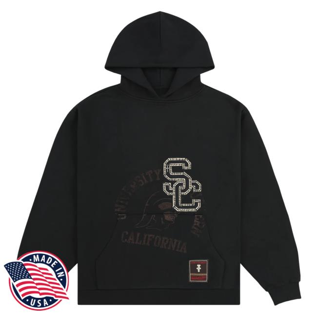 Official Travis Scott Utopia Merch Store CJ X M&N X USC Pullover Hoodie Travis Scott Apparel Clothing TravisScott