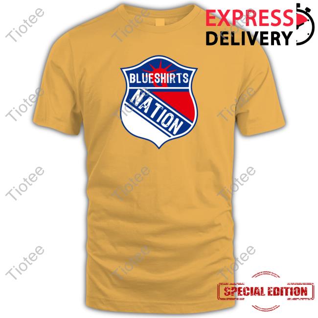 BlueShirtsNation Logo Tee Shirt Official BlueShirtsNation Logo T Shirt