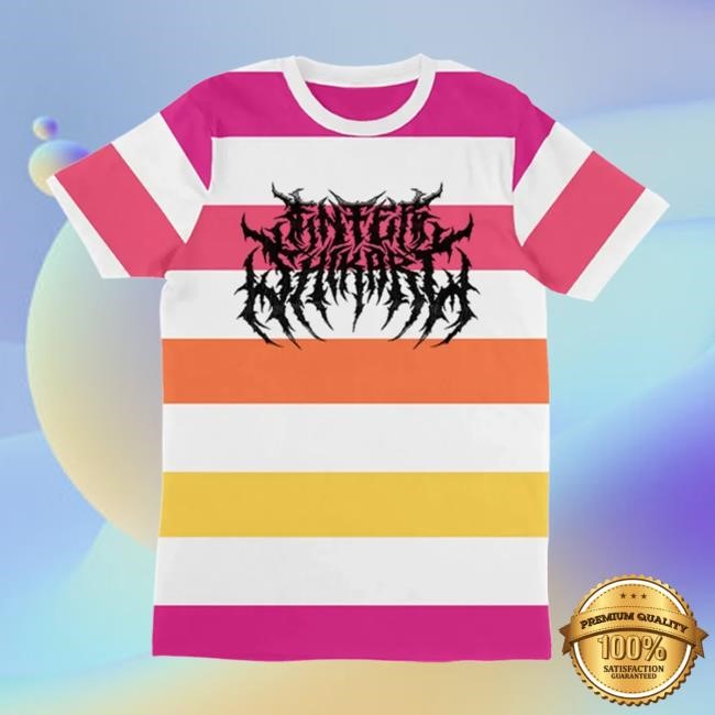 Enter Shikari Hellbound Sparky Custom Striped Shirt Enter Shikari Merch Store