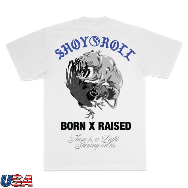 Official Born X Raised Store Born X Raised + Shoyoroll Balance Top Shirt: White BornXRaised