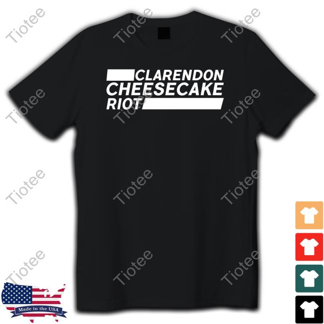 Arlnow Merch Clarendon Cheesecake Riot Crewneck Sweatshirt