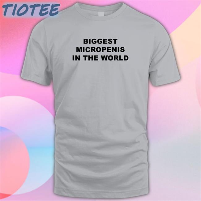 Shirts That Go Hard Biggest Micropenis In The World V Neck T Shirt Goodshirts Merch