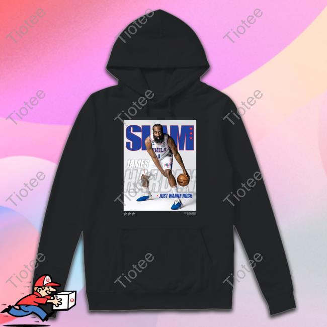 Official Slam Cover Tee Shirt - James Harden