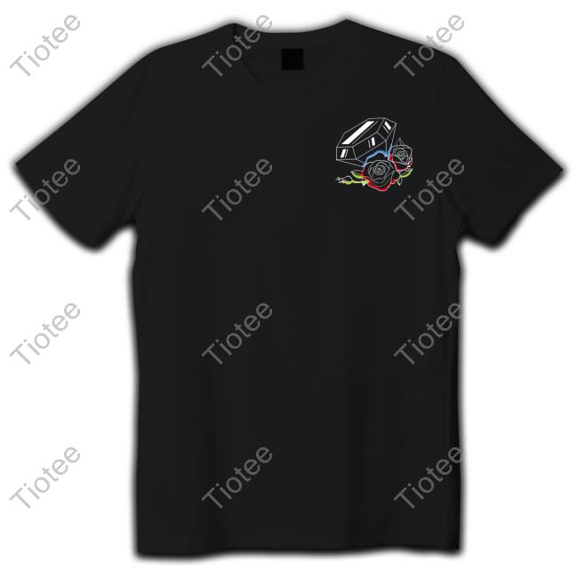 Skeppyshop Skeppy Valentines Diamond Roses Long Sleeve Tee Shirt