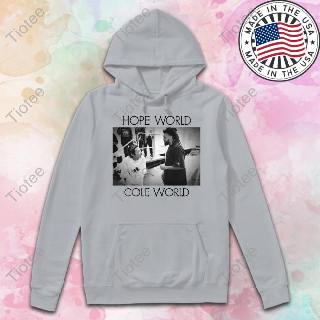 J-Hope & J. Cole Hope World Cole World Hoodied Sweatshirt