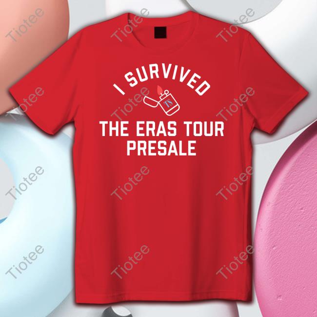 Pghclothing I Survived The Eras Tour Presale Taylorswift Long Sleeve T Shirt