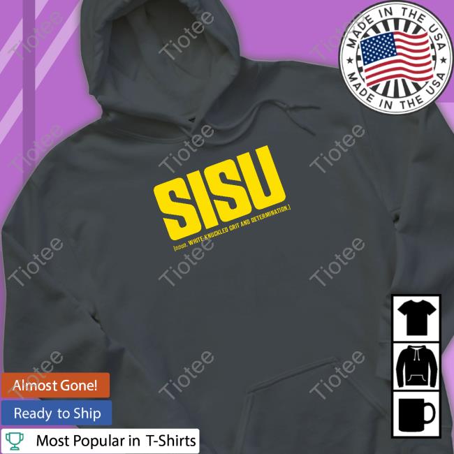 Beyond Fest Sisu White Knuckled Grit And Determination Sweatshirt