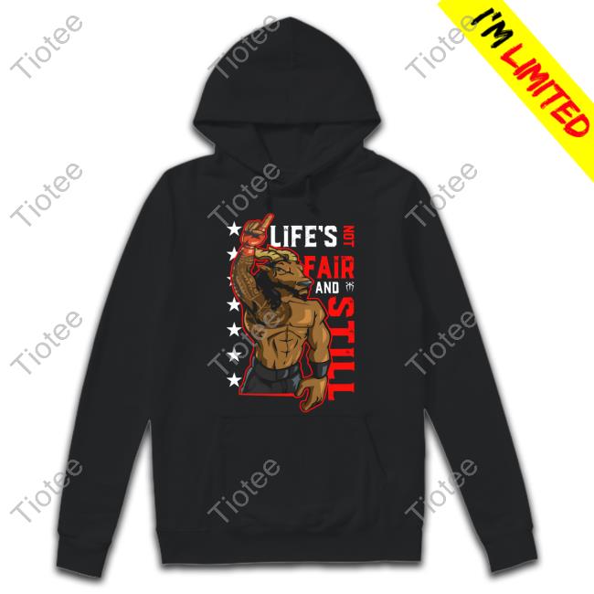 Wwe Merch Roman Reigns Life's Not Fair And Still Crewneck Sweatshirt