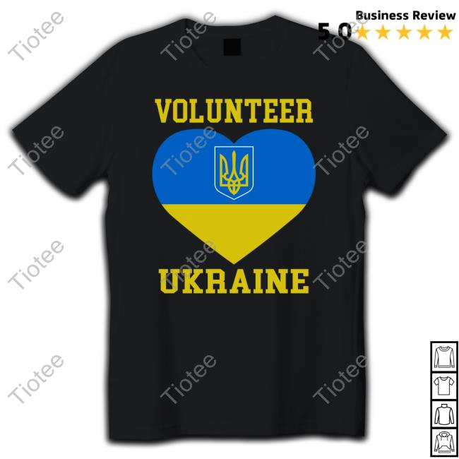 Volunteer Ukraine Crewneck Sweatshirt