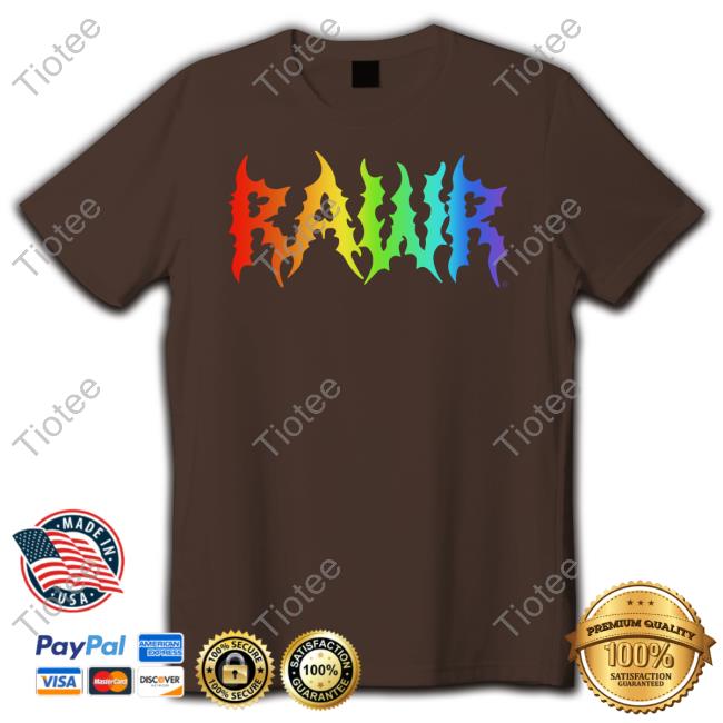 Izzzyzzz Merch Rawr Black Shirt