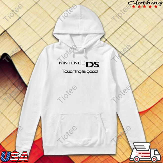 Nintendo Ds Touching Is Good Tee Shirt