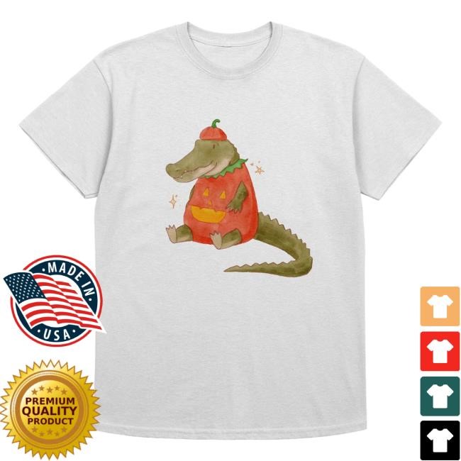 Pumpkin Gator Shirt - Gators Daily Merch