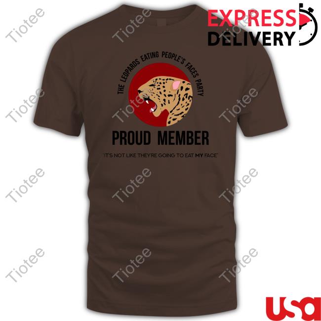 Proud Member Leopards Limited Edition Tee