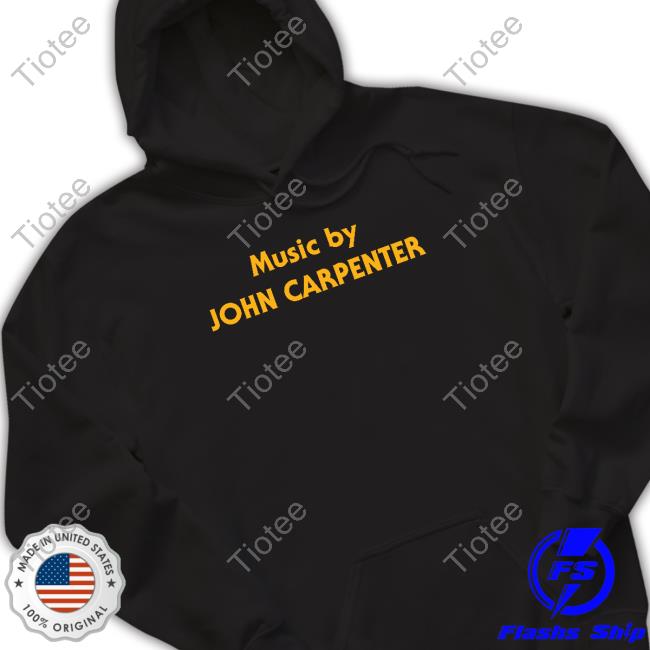 Music By John Carpenter Tee Shirt Super Yaki