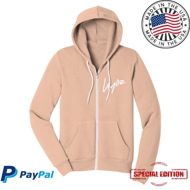 Official Kylie Tension Merch Logo Zip Up Longsleeve T Shirt