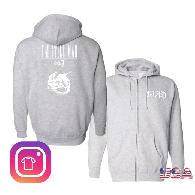 Official Eaj Park Merch Store Mad Hoody Heather Grey