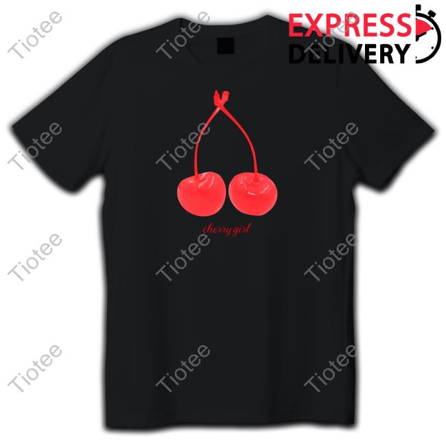 Thedelicatedreams Store Cherry Girl T Shirt