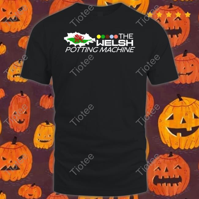 Snooker Mark Williams The Welsh Potting Machine Long Sleeve Tee Mark Williams M.B.E