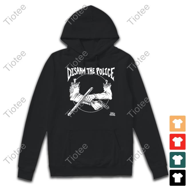Punkwithacamera Disarm The Police Diablo Macabre Hoodied Sweatshirt