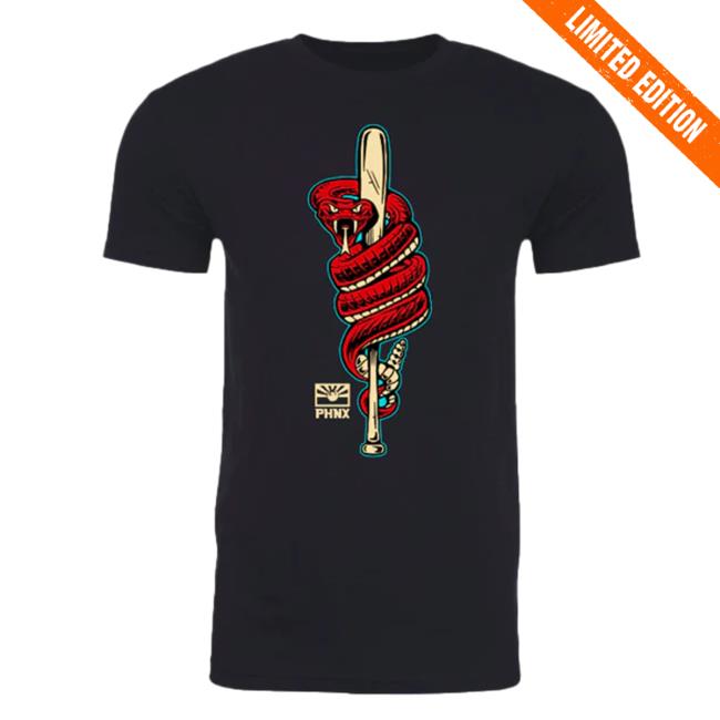 Diamond Bat Black Tee Shirt