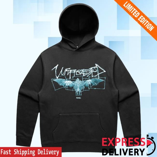 Official Indie Merch Store Unprocessed Angel Hooded Sweatshirt IndieMerchStore