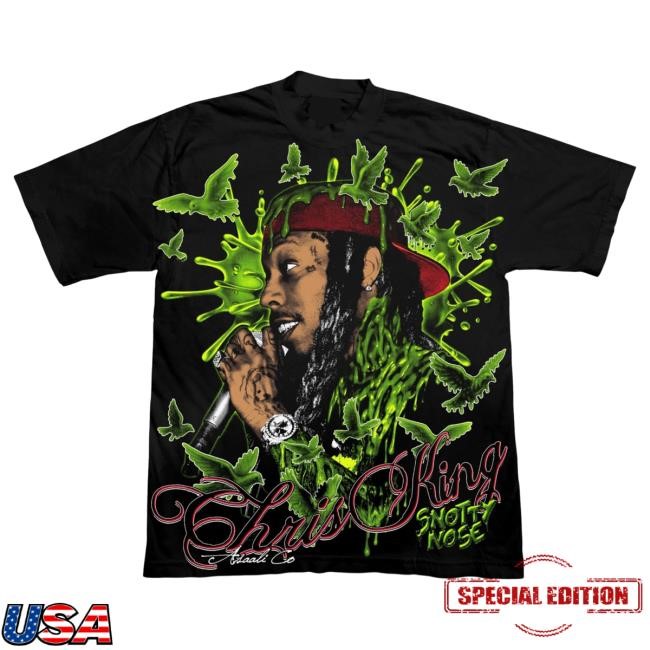 Chris King Snotty Nose Tshirt | The Lost Bros Official Merch Store