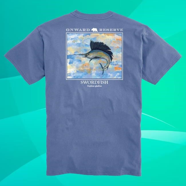 Weekend Ready Swordfish Tee Onward Reserve Blue