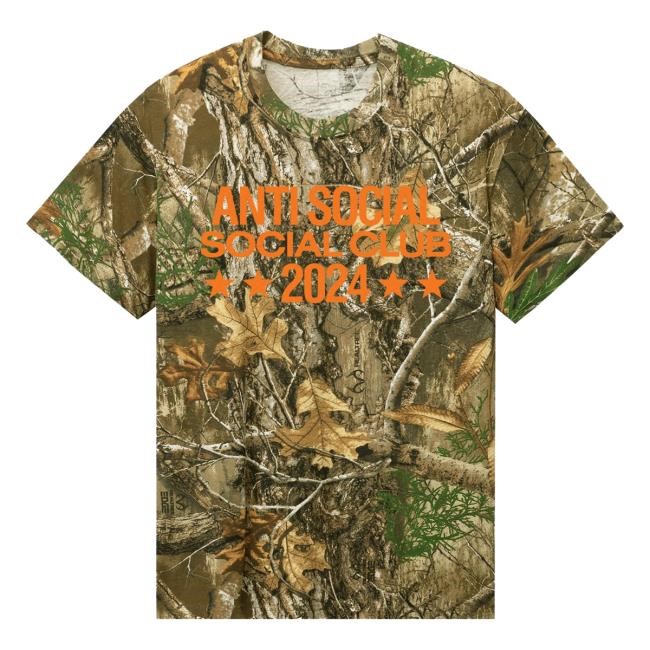 Country Camo S/s Shirt - Real Tree - AntiSocialSocialClub