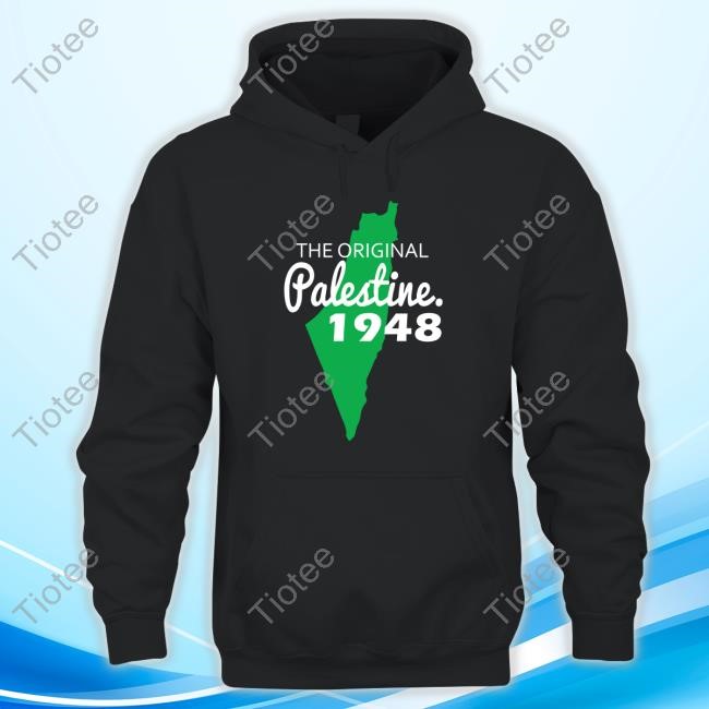 The Origianl Palestine 1948 Map Short Sleeve Shirt