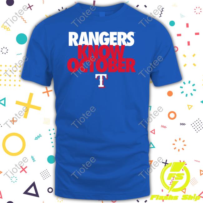 Patmclellanesq Rangers Know October Shirt