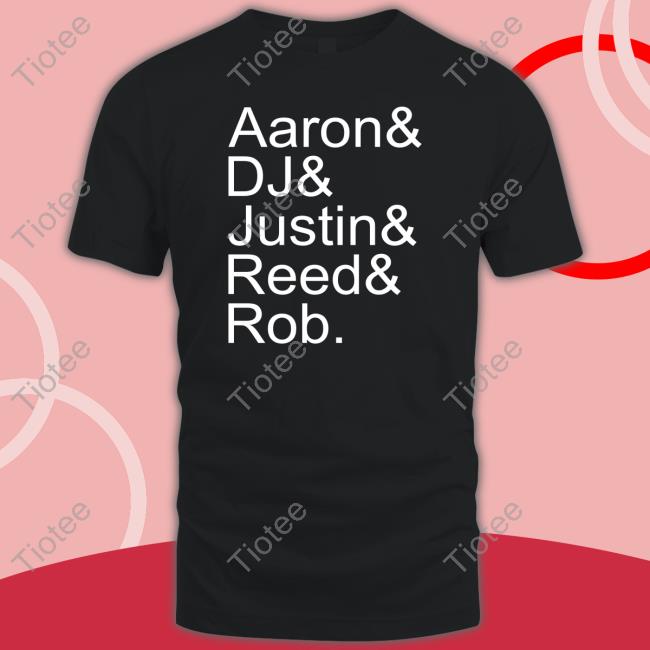 Official Aaron Dj Justin Reed Rob Tee Shirt UK Coach Calipari