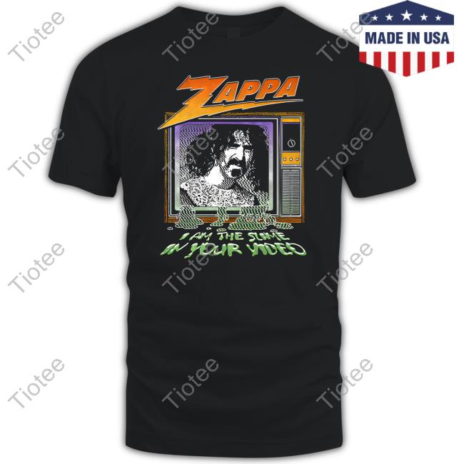 Official Frank Zappa The Slime Shirt