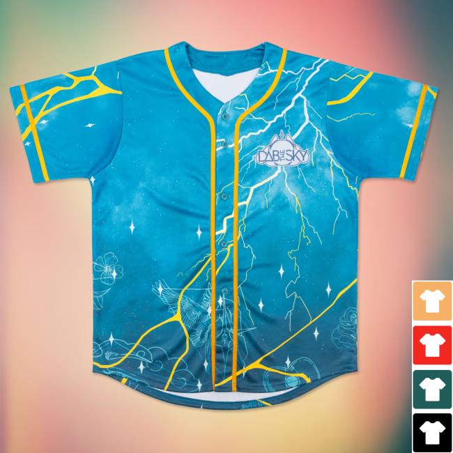 Dab The Sky Official Shop Dab The Sky Baseball Jersey