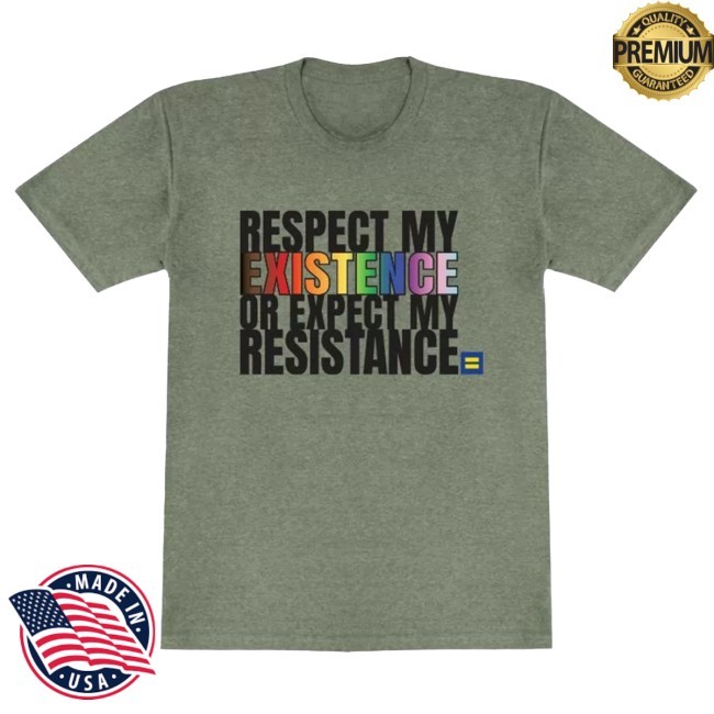 Human Rights Campaign Shop Respect My Existence Shirt