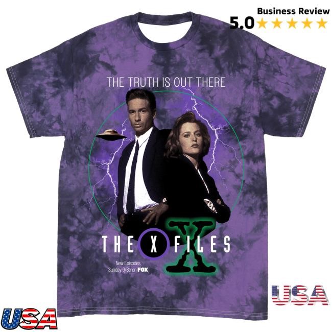 Official Studiohouse Designs Merch Store X-Files Tiedye Tshirt Studiohouse Designs Apparel Clothing Shop StudiohouseDesigns