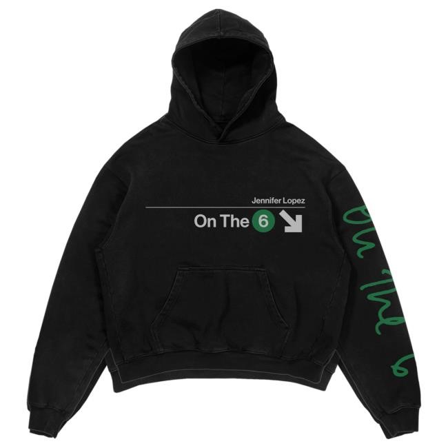 Official Jennifer Lopez Merch Store Shop Jennifer Lopez On The 6 Vintage Tracklist Hoody JenniferLopez
