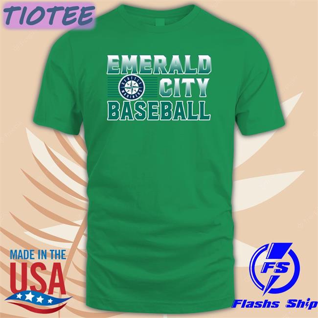 Seattle Mariners Emerald City Baseball Hoodie Emerald City Baseball Shirt Seattle Mariners Mlb Shop