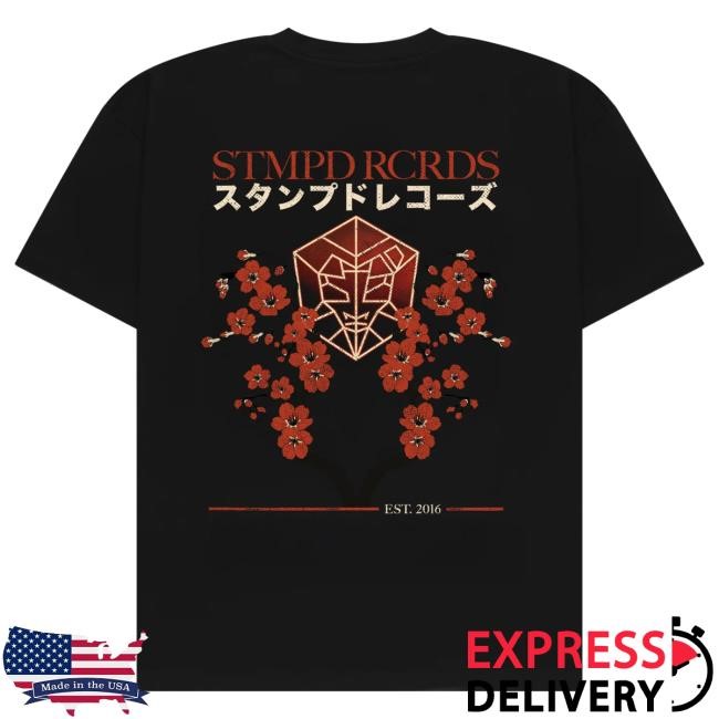 Authentic Martin Garrix Stmpd Japan Blossom T-Shirt Merch