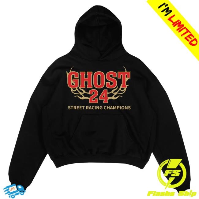 Official Ghost Racing Ghost Street Champions Hoodie - Black