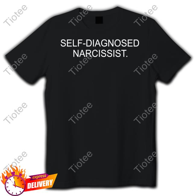 Swisherpink Merch Self-Diagnosed Narcissist Long Sleeved T-Shirt Christmas Eye Drop