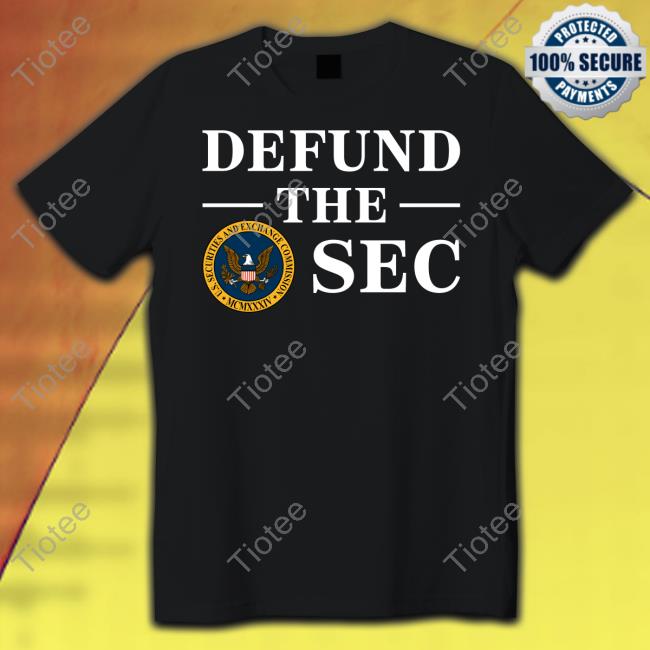 Official Defund The Sec Tee Shirt Ben Armstrong