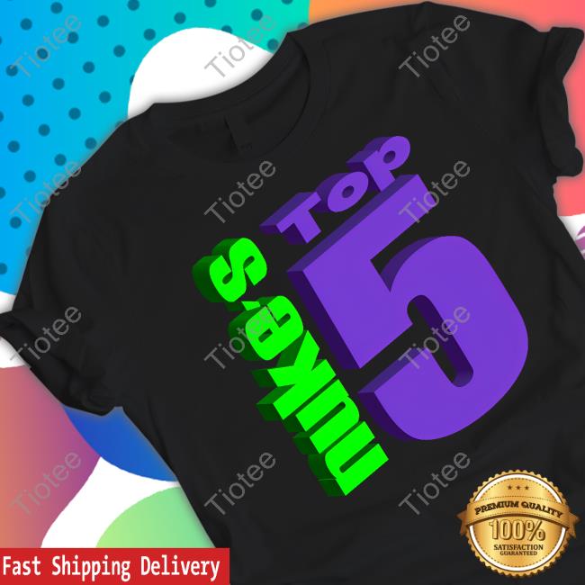 Nukestop5 Merch Nuke's Top 5 Logo Crewneck Sweatshirt