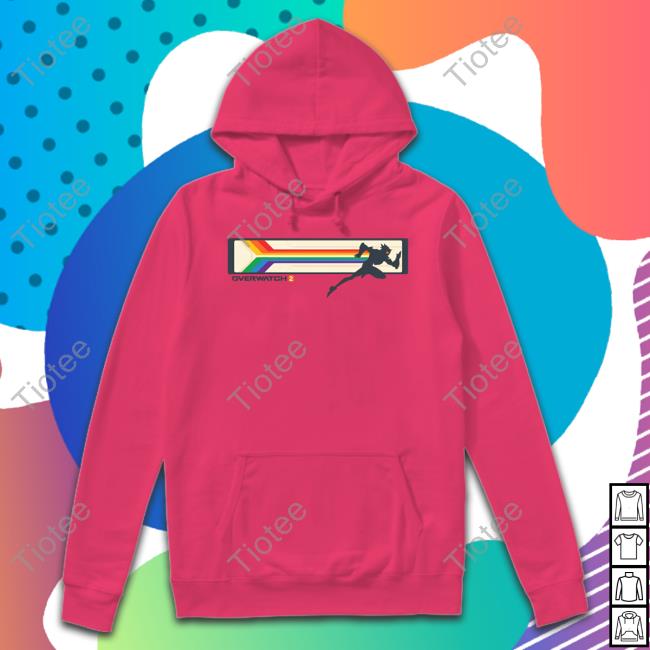 Blizzard Gear Shop 2023 Unisex Overwatch 2 Tracer Pride Hoodie