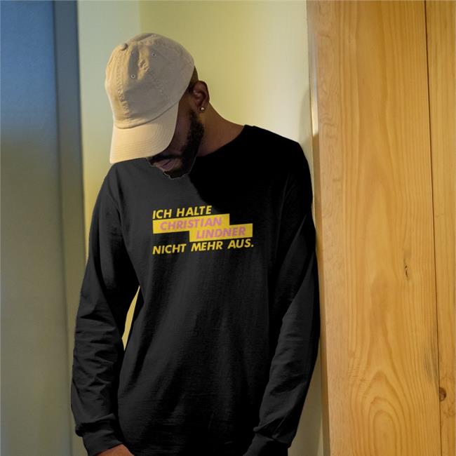 Ich Halte Christian Lindner Nicht Mehr Aus Hooded Sweatshirt Glckskind Merch