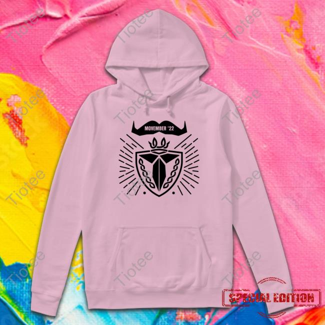 Terroriser Terroriser's Movember Fundraiser T-Shirt Bonfire Merch Terroriser's Movember Fundraiser Crewneck Sweatshirt