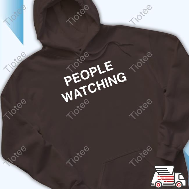 Dominic Fike Wearing People Watching T-Shirt