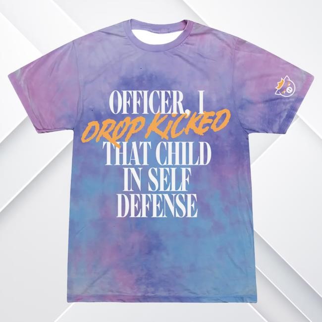 Official Technoblade Merch Apparel Technoblade Self Defense Tie Dye Tee (Snowchester Edition) T-Shirt