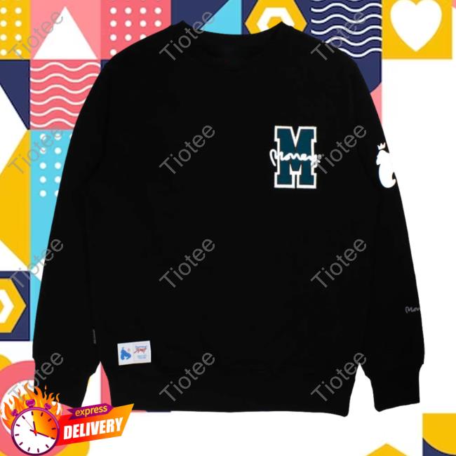 Official Money Clothing Big M Pullover Sweatshirt Black